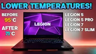 Lenovo LEGION Gaming Laptops | Lower Temperatures 100% Working