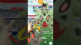 World First Ever Mega Tyranitar Raid in #pokemongo || #megatyranitar #tyranitar #raid #mega #gbl