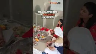 Celebrated Havan & Bhandara at Office #ytshorts #dussehra #shorts #trending #bhandara #festival