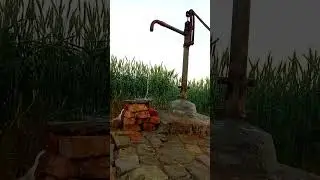 Traditional Water Hand Pump | Village Beauty | Wheat Fields | Farming | Village Life