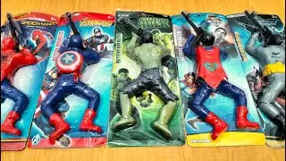 hulk spiderman superman captain america batman army toys