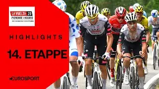 Vuelta a Espana 2025 | 14. Etappe | Highlights deutsch | Radsport