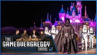 Star Wars Rides At Disneyland Review 2015 - The GameOverGreggy Show Ep. 107 (Pt. 3)