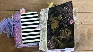 Halloween Project Shares- Junk Journal, TN and handmade Ephemera #craftfairideas #craftevent #diy 