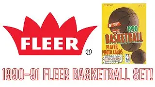 БАСКЕТБОЛЬНЫЙ НАБОР FLEER 1990-91! #1990fleerbasketball #fleer #fleerbasketball #basketballcards
