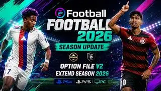 PES2021 - OPTION FILE V2 Season 2026 EXTEND | PS4/PS5/PC