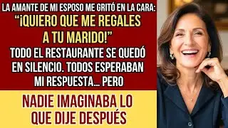 HISTORIAS REALES  ＂¡Dame a tu esposo!＂ Lo que respondí después dejó la amante sin palabras