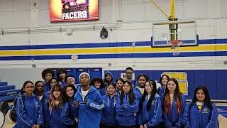 Mr. V and The Grant Drum Line Give Thanks to Pacer Alums
