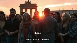 The fall of the Berlin Wall in 1989.