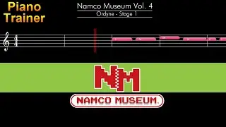 Namco Museum Vol 4 - Ordyne - Stage 1 [Piano Tutorial]