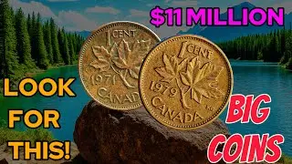 RARE Canadian One Cent Coins Worth BIG Money 1971 & 1979 Penny Value Guide