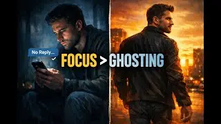 Why Focused Men Don't Get Hurt by Ghosting 📱