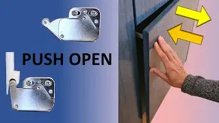 How to install push opening system