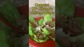 Copycat PF Chang&rsquo;s Lettuce Wraps