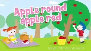 Apple Round Apple Red  | ​23 เพลงภาษาอังกฤษยอดฮิต สำหรับเด็กอายุ 2-5 ขวบ | MISbook