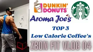 TOP 3 LOW CALORIE COFFEE ORDERS/ BACK & BICEPS WORKOUT VLOG 04