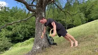 rollholz Seiltrainer - Training &uuml;ber Freiburg