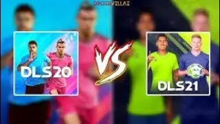 DLS 20 VS  DLS 21 ll DLS 21 GAMEPLAY #football#cristianoronaldo#messi#youtubevideo#dls21