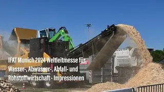 IFAT Munich 2024 Weltleitmesse f&uuml;r Wasser-, Abwasser-, Abfall- und Rohstoffwirtschaft - Impressionen