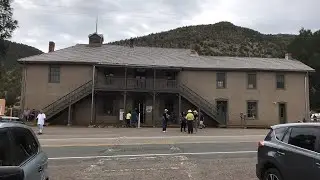 Lincoln Historic Site in New Mexico. Billy the Kid. Tour inside the building its interesting.
