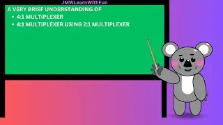 4:1 multiplexer using 2:1 multiplexer