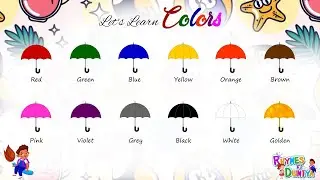 Learn Colors Name In English | Color Videos For Kids |  Learn to write colors name for Kids