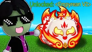 Fully Awakening The New EMPYREAN KITSTUNE Fruit in Blox Fruits!