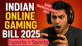 Indian Online Gaming Bill 2025 Passed: Esports Recognized as Official Sport in India