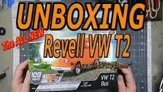 UNBOXING the ALL NEW Revell VW T2 ''easy click''