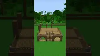 Minecraft Starter Survival House 🏡 #minecraft #shorts