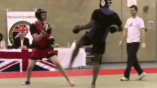 Adam Ibrahim V Richard Keeler at The British San Shou Championships 2012