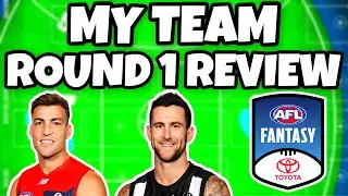 AFL Fantasy 2020 | Round 1 Team Review | RANKED TOP 150! | HUGE START! | AFL Fantasy Tips