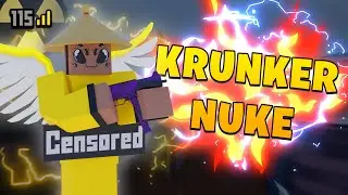 [Krunker] SMOOTH 38-0 SMG NUKE High Ping Gameplay (100+ ping)