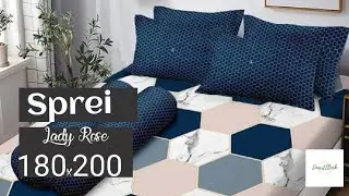 Review LADY ROSE Sprei Ukuran 180x200 No 1