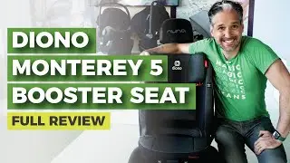 Diono Monterey 5 Review | Car Booster Seats | Best Car Seats 2022 | Magic Beans Reviews