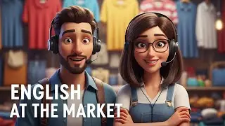 Shopping English Conversation Podcast | Learn Daily English at the Market
