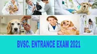 BVSC. ENTRANCE EXAM 2021|  #BVSC._ENTRANCE_EXAM_2021|