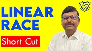 Linear Races Short Cut | SSC, GRE, GMAT, CAT | Aptitude | SR Gorantla