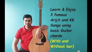 Learn Hindi Songs on Guitar (Phirta rahoon, Tu hi meri shab, Phir Mohabbat) | Unplugged