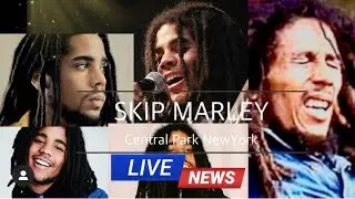 SKIP MARLEY Blazes down Central Park N.Y. With a guest appearance from Bob himself! G&MTV was there