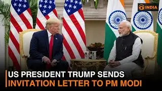 US President Trump sends invitation letter to PM Modi