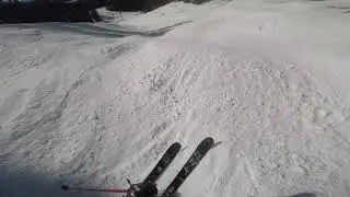 Skiing Silver Glade (Apex / Lift 6), Telluride