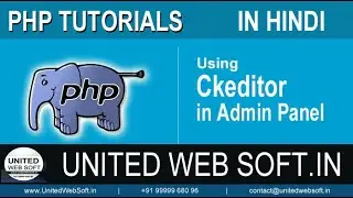 Using Ckeditor in page add in admin in Core PHP