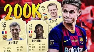 SQUAD BUILDER #1 - UNE EQUIPE COMPETITIVE POUR ENVIRON 200 000 CREDITS