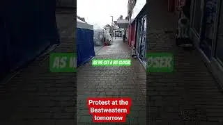 The people of Long Eaton are getting FED UP of being ignored - #protest #migration #fyp