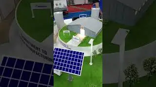 ☀️ Powering Factories with Solar Panels! 💡 Clean energy innovations at Expo Mart, Greater Noida 🌍