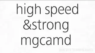 HIGH SPEED 3DAYS MGCAMD