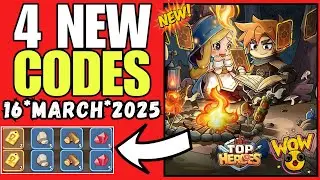 ⚡MARCH WEEKEND CODES⚡TOP HEROES KINGDOM SAGA GIFT CODES 2025 | TOP HEROES CODES - HOW TO REDEEM CODE