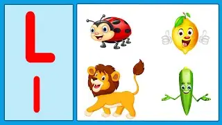 Phonics Letter | Phonics Letter L | Learning Alphabet L | ABC Flashcards
