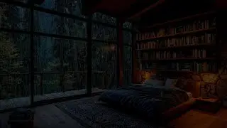 Instant Stress Relief with Torrential Rain & Loud Thunder | Rain in the Forest for Sleeping & Focus